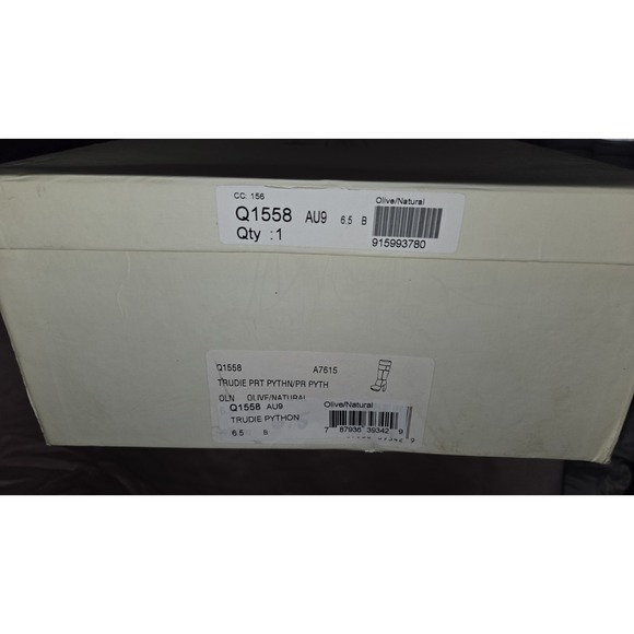 Coach Women's 'Trudie' Man-Made Python Style Women's Boots Size 6.5B - Picture 10 of 10